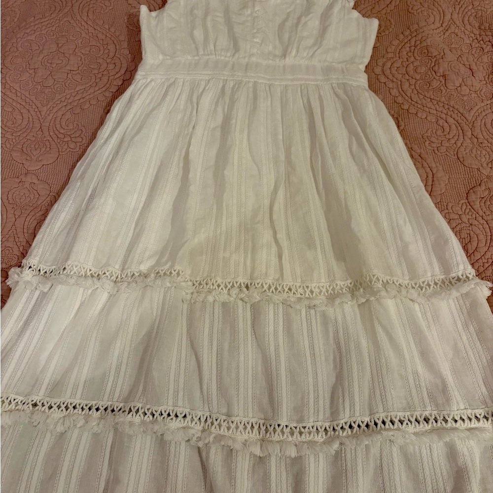 Ellison White Midi Dress - Picture 6 of 9